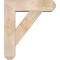 Ekena Millwork Traditional Craftsman Smooth Bracket w/ Offset Brace, Douglas Fir, 7 1/2"W x 26"D x 30"H BKT0806X26X30TRA04SDF - alternate 3